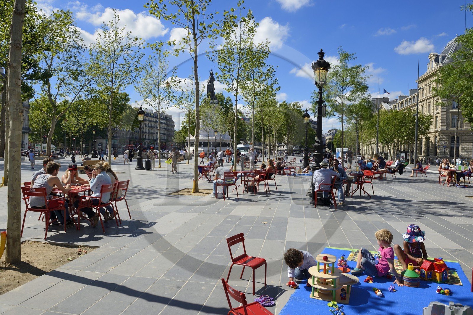 France, Paris, place de la République