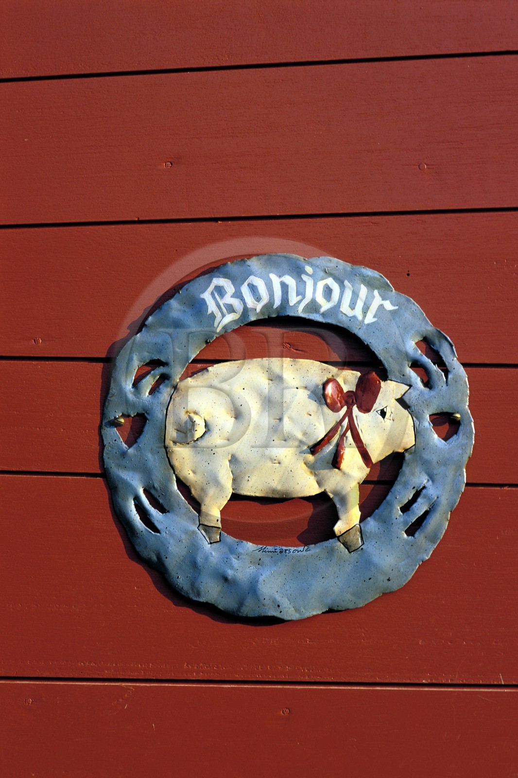 France, Var (83), Provence Verte, Bras vers Saint-Maximin-la-Sainte-Baume, la maison d'hôtes Le Peyrourier