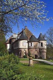 France, Bas Rhin, Birkenwald, the castle dating back to 1562