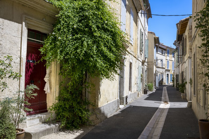 France, Bouches du Rhone, Arles, rue du Roure in the Roquette district