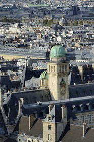 France, Paris (75), Quartier Latin, la Sorbonne dans la rue Saint-Jacques