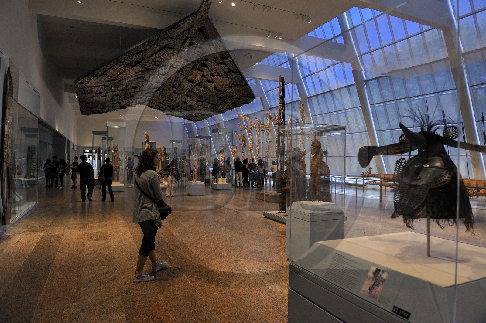 Etats-Unis, New York, Manhattan, East Side, Metropolitan Museum of art (MET), art océanien