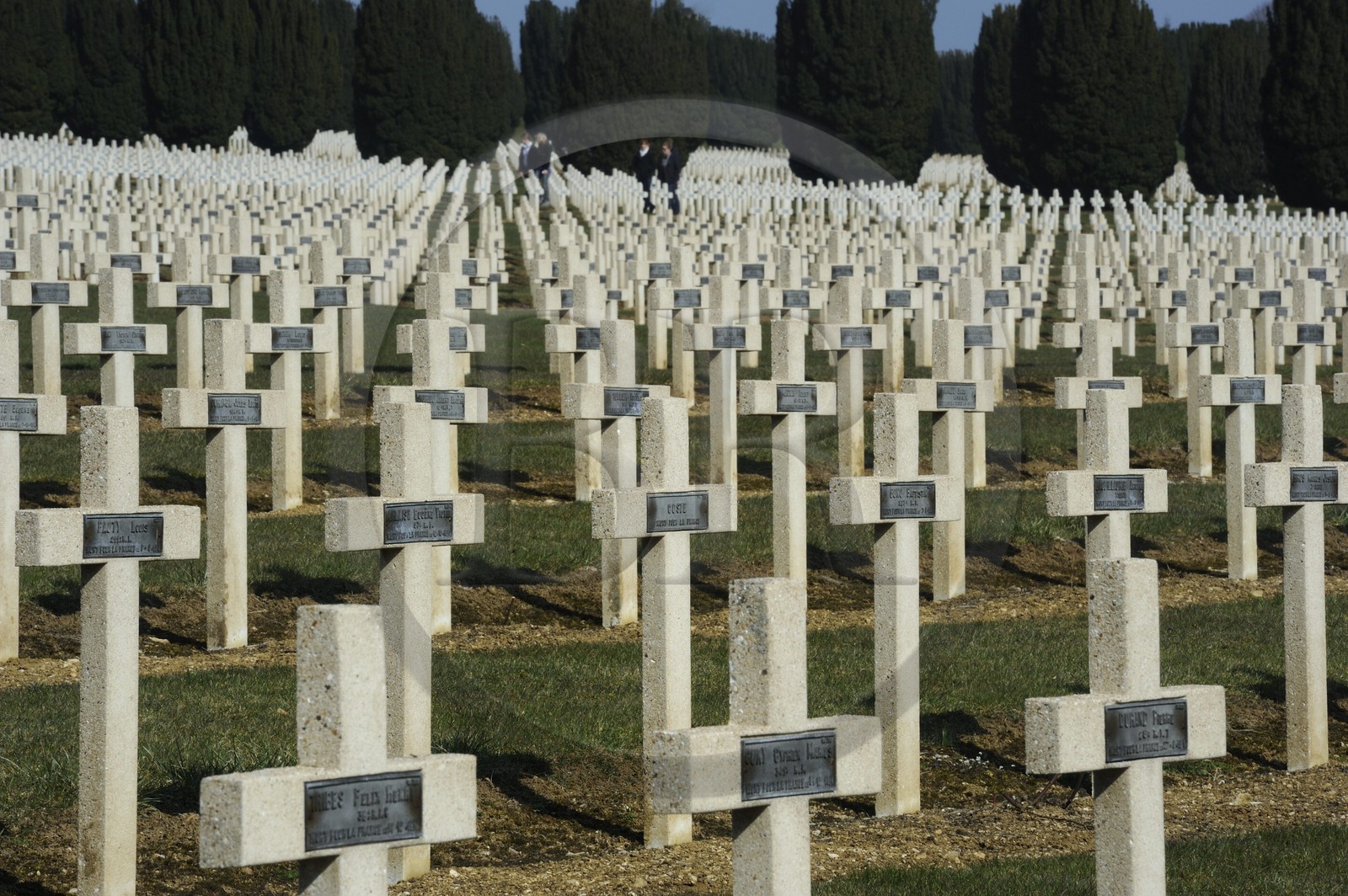 France, Meuse (55), Douaumont, bataille de Verdun, ossuaire de Douaumont, nécropole nationale