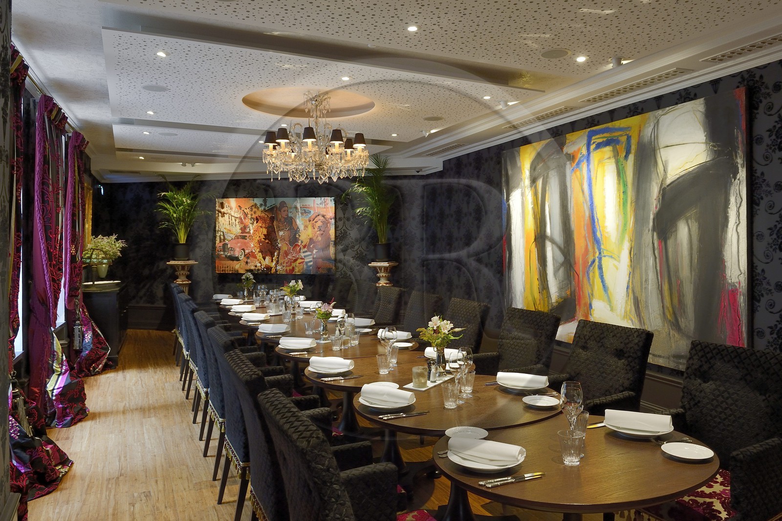 Suède, Västra Götaland, Göteborg (Gothenburg), Dorsia Hotel, salle privée