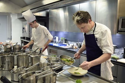 France, Alpes Maritimes, Saint Jean Cap Ferrat, Grand-Hotel du Cap Ferrat, a 5 star palace from Four Seasons Hotel, Michelin-starred chef Yoric Tièche in the kitchens