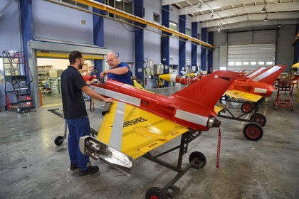 France, Var (83), Iles d'Hyères, Parc national de Port Cros, Ile du Levant, zone militaire, cible Leonardo Mirach qui simule des missiles ou des avions