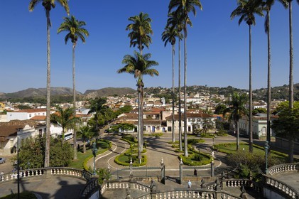 Brésil, Etat du Minas Gerais, ville de Sao Joao del Rei (Route de l'or, Estrada Real)