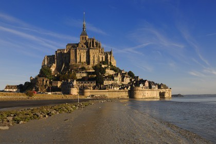 France, Manche (50), Mont-Saint-Michel, classé Patrimoine Mondial de l'UNESCO