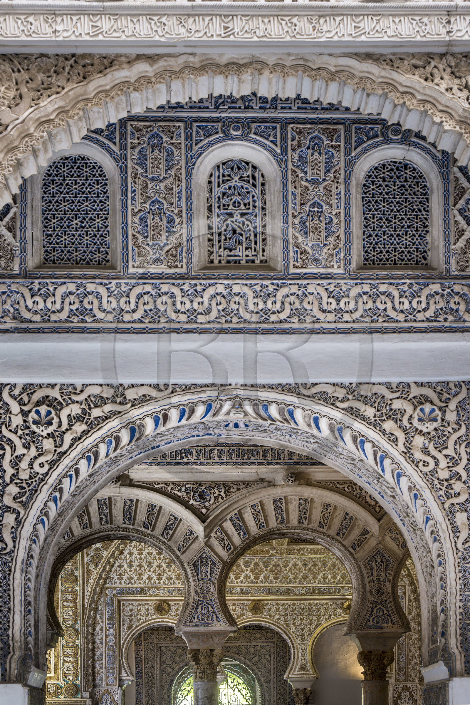 Spain, Andalusia, Seville, the Alcazar of Seville (Reales Alcazares de Sevilla), listed as World Heritage by UNESCO, Mudejar Palace or Palace of Pedro I