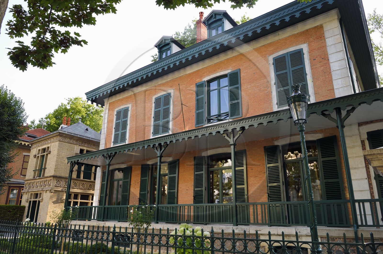 France, Allier (03), Vichy, les chalets Napoléon III, le chalet Clermont-Tonnerre ou imperial