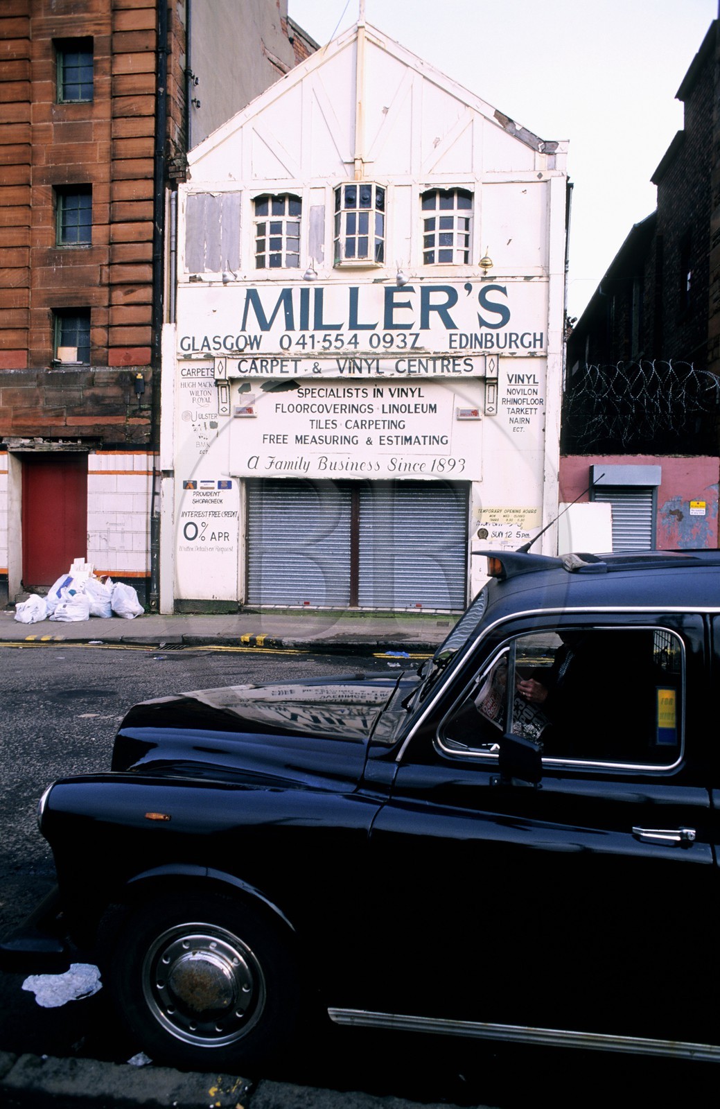 United Kingdom, Scotland, Glasgow, eastern district of Bridgeton, on London Street