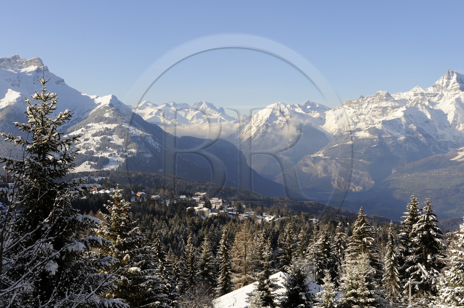 Switzerland, Canton of Vaud, Villars sur Ollon