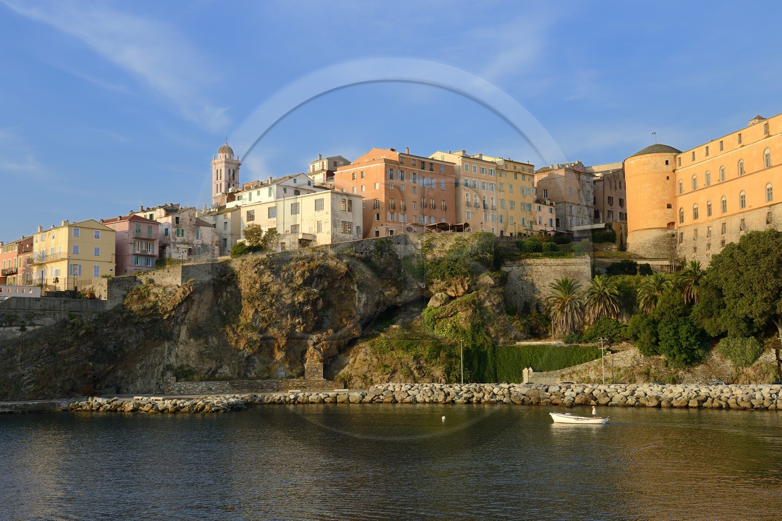 France, Haute-Corse (2B), Bastia, la Citadelle quartier de Terra-Nova, l'ancien palais des gouverneurs génois qui héberge le Musée d'Histoire de Bastia