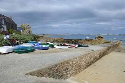 France, Côtes-d'Armor (22), Plougrescant, Pors Hir