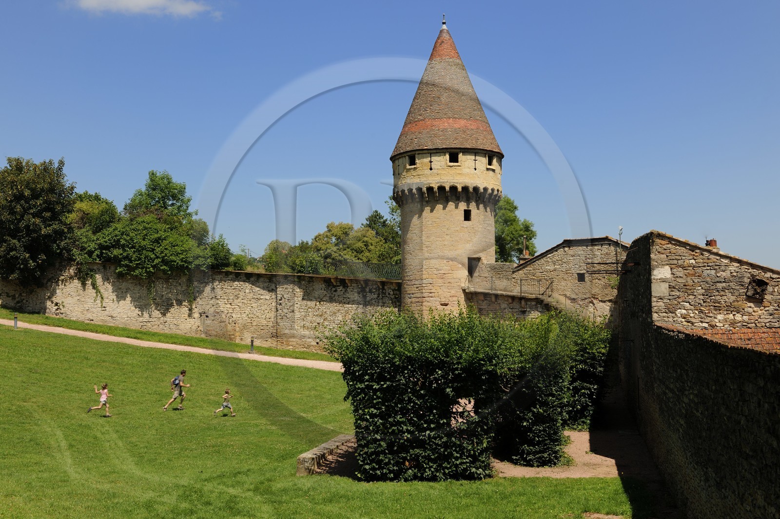 France, Saône et Loire (71), Cluny, la Tour Fabry