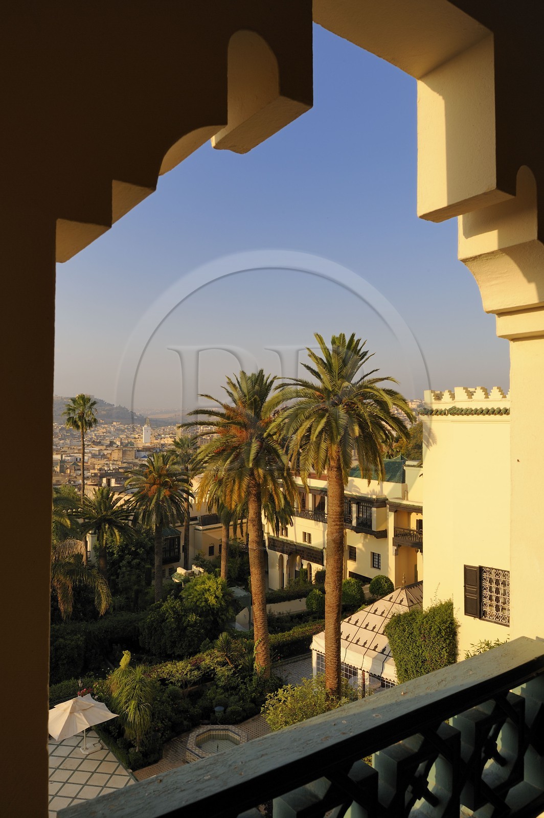 Maroc, Moyen Atlas, Fès, ville impériale, hôtel Sofitel Palais Jamai