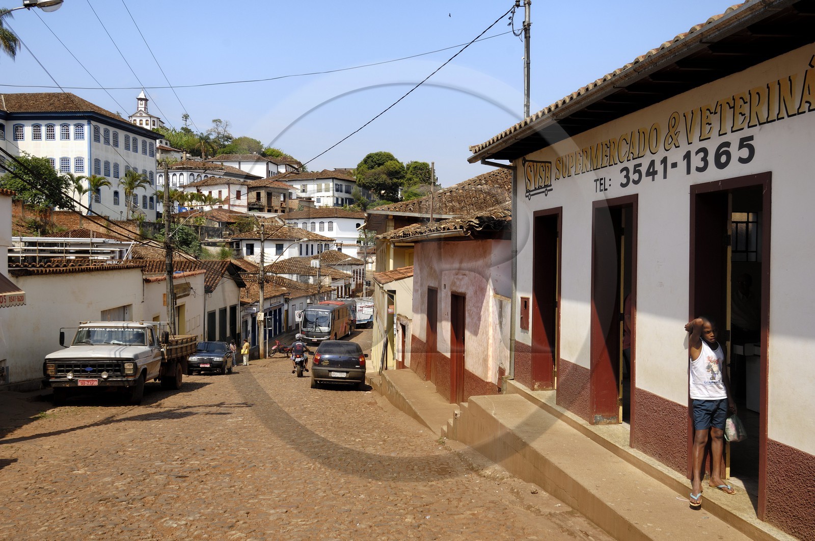Brésil, Etat du Minas Gerais, ville de Serro (Route de l'or, Estrada Real)