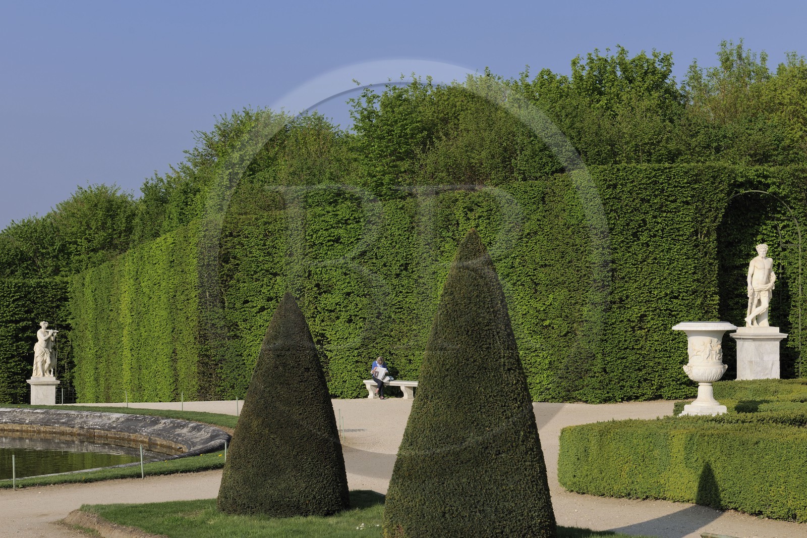 France, Yvelines, park of the Chateau de Versailles, listed as World Heritage by UNESCO