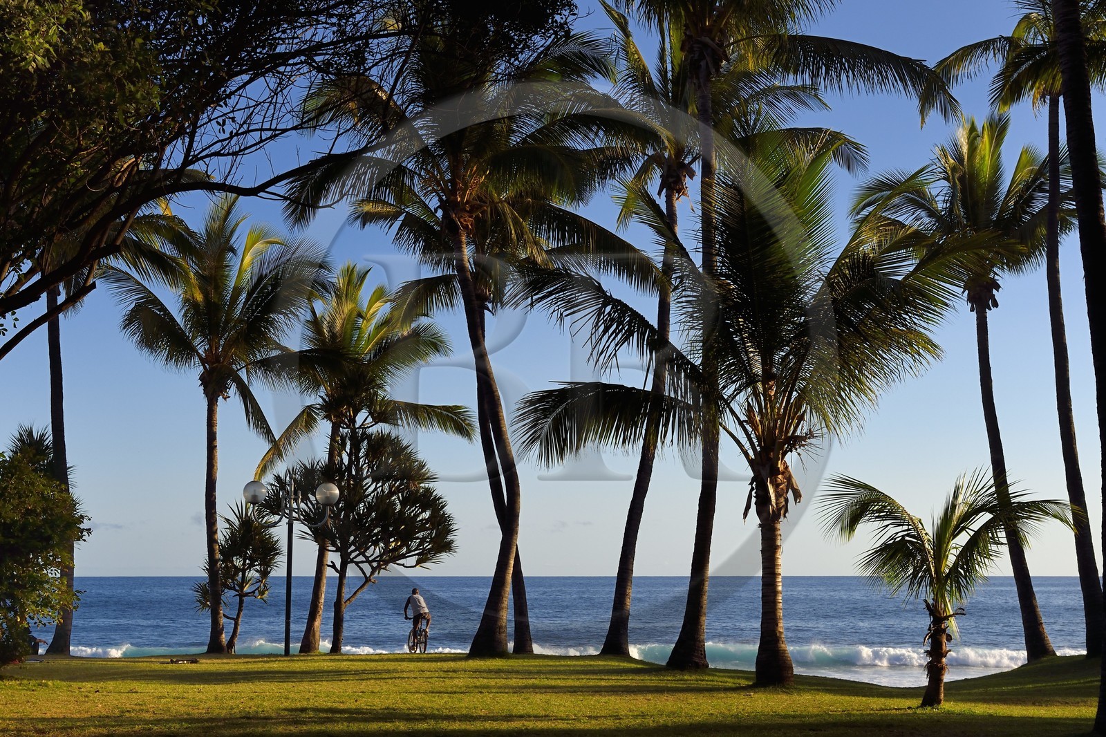 France, Ile de la Reunion, Petite-Ile sur la côte sud, plage de Grand-Anse