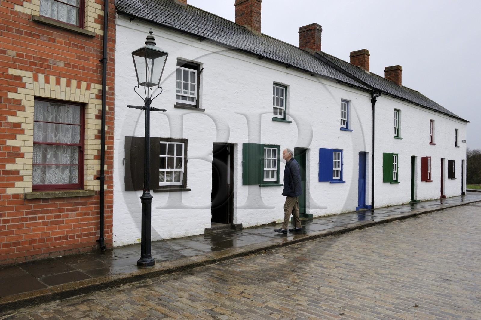 United Kingdom, Northern Ireland, Cultra near Belfast, Ulster Folk and Transport Museum, the Folk Museum houses a variety of old buildings and dwellings which have been collected from various parts of Ireland and rebuilt in the grounds of the museum