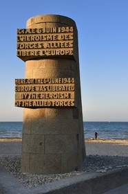 France, Calvados, Courseulles sur Mer, Juno Beach memorial Allied landings