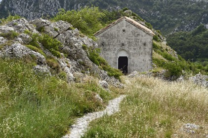 France, Var, Dracenie, Comps sur Artuby, Saint Jean Baptist chapel