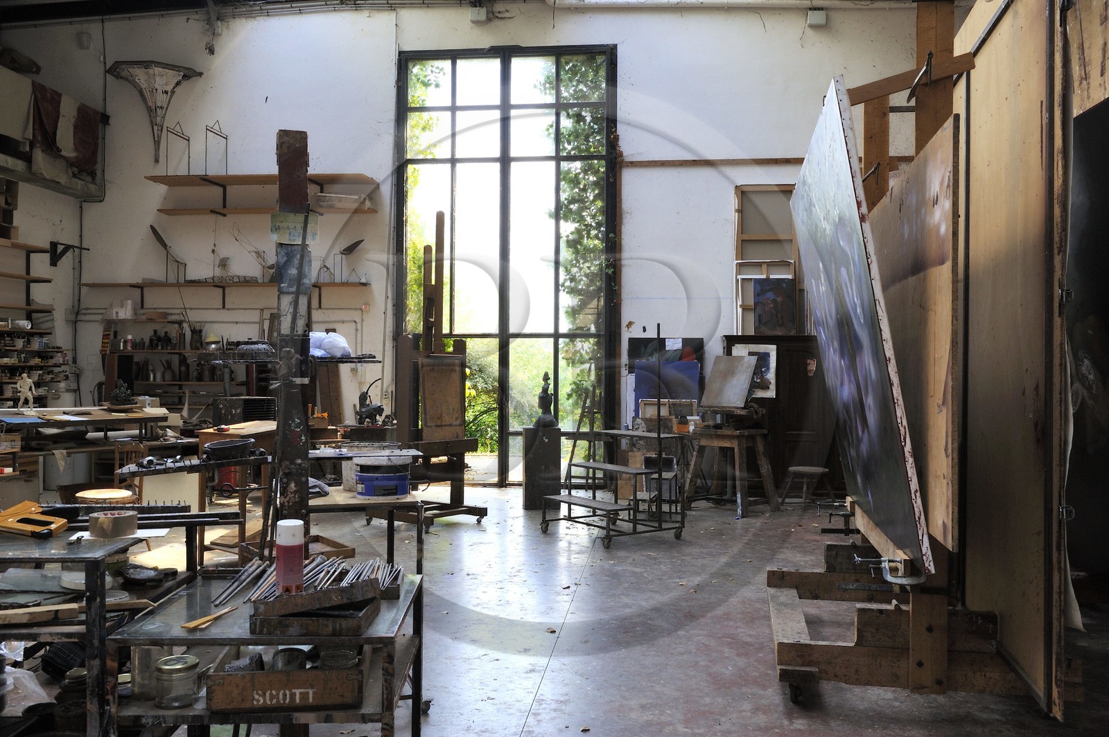 France, Eure (27), Marcilly sur Eure, Gérard Garouste