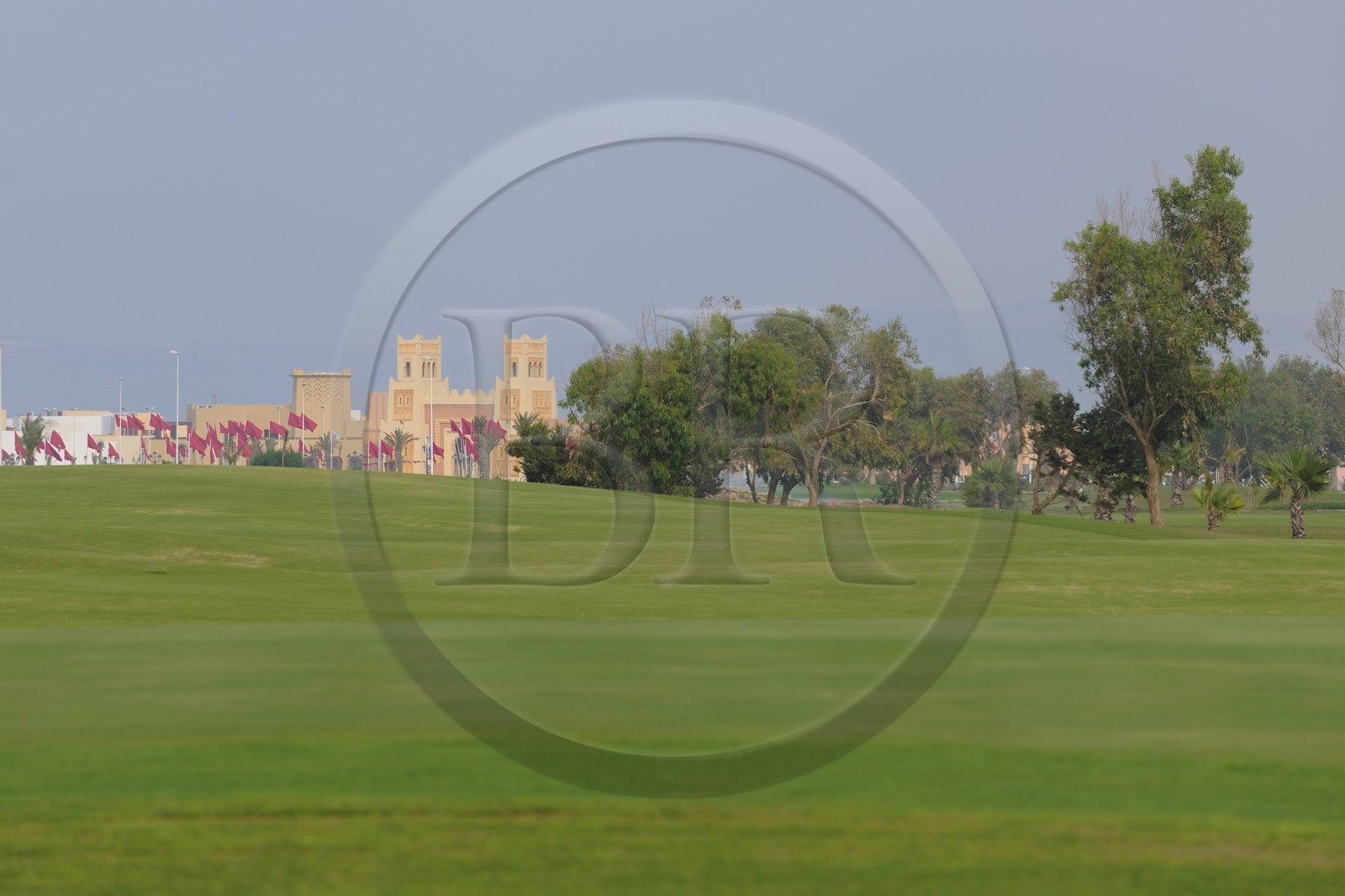 Morocco, Oriental Region, Mediterrania Saidia Seaside Resort, Palmeral Golf Saidia and the Medina Saidia Shopping arcade