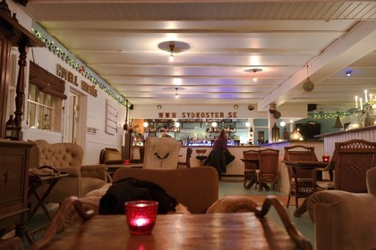 Sweden, Västra Götaland, Koster Islands, Ekenäs, Ekenäs Sydkoster Hotel bar