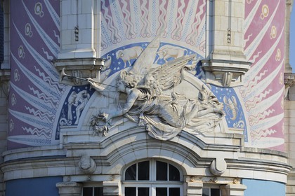 France, Loire-Atlantique (44), Nantes, la tour LU, le Lieu Unique