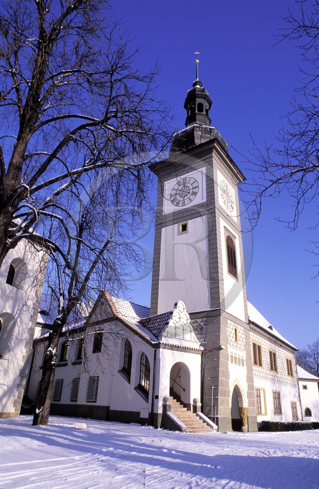 Czech Republic, Prague, Prague suburbs, Zbraslav Palace, the Cistercian monastery church