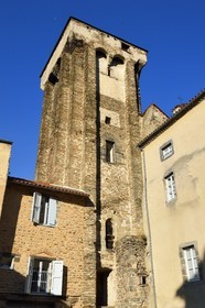 France, Haute-Loire (43), Blesle, labellisé Les Plus Beaux Villages de France, Donjon des barons de Mercœur