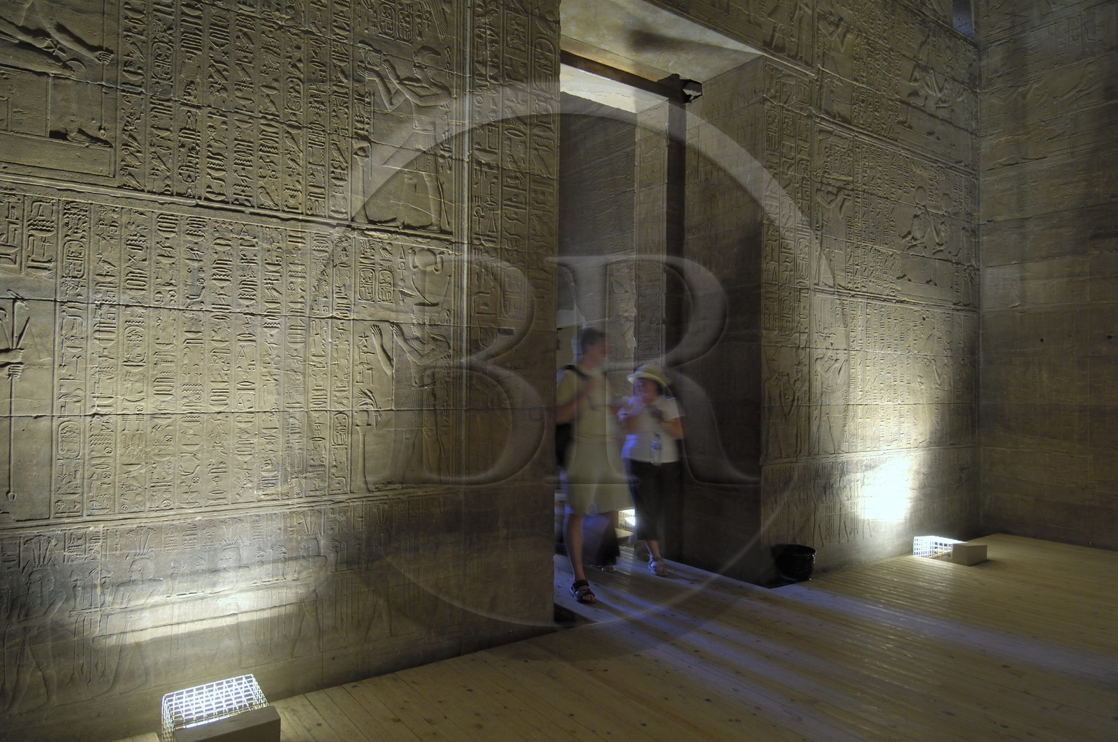 Egypte, Haute-Egypte, Nubie, vallée du Nil, Assouan, île d'Agilka, Philae classé Patrimoine Mondial de l'UNESCO, le temple d'Isis