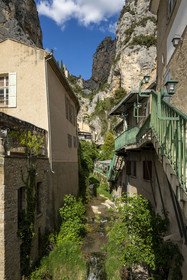 France, Alpes-de-Haute-Provence (04), Parc Naturel Régional du Verdon, Moustiers-Sainte-Marie, labellisé Les Plus Beaux Villages de France