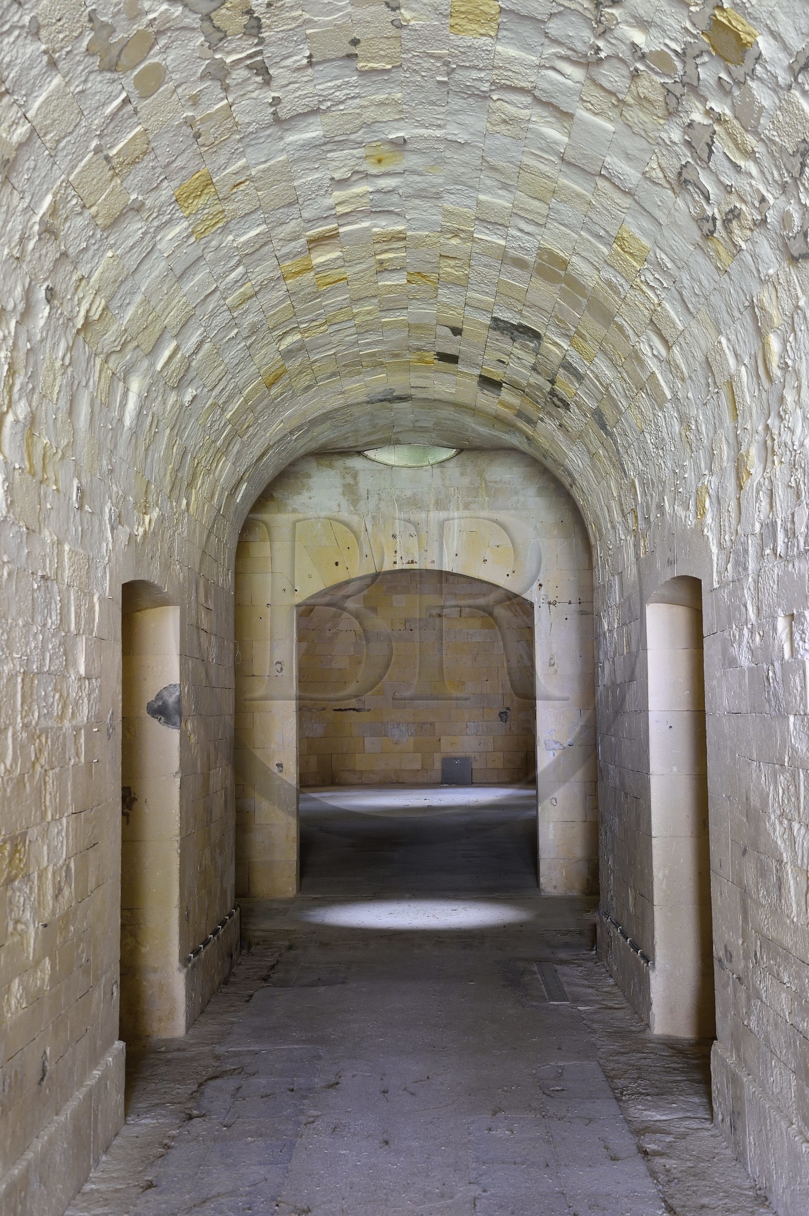 France, Charente-Maritime (17), Ile d'Aix, à l'intérieur du Fort Liédot