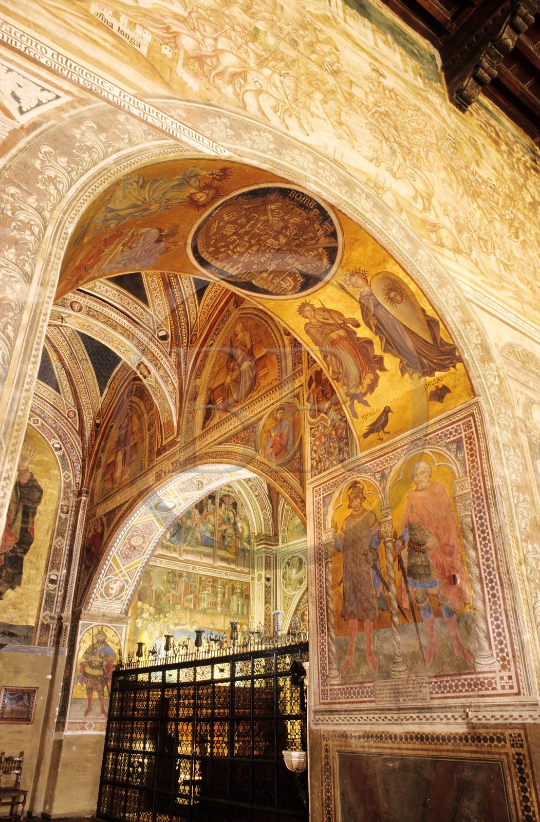 Italie, Toscane, Sienne, palazzo Pubblico