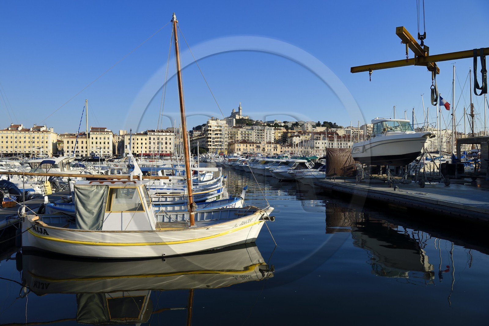 France, Bouches-du-Rhône (13), Marseille, Le Vieux Port,