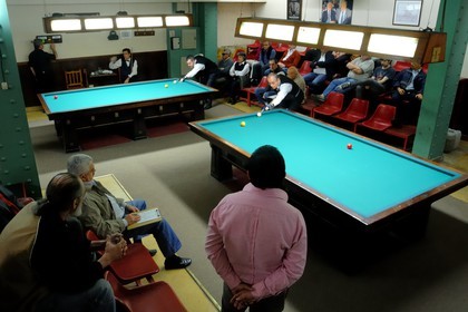 Argentine, Buenos Aires, quartier de Monserrat, Los 36 Billares, salle de billard et école de tango sur Avenida de Mayo
