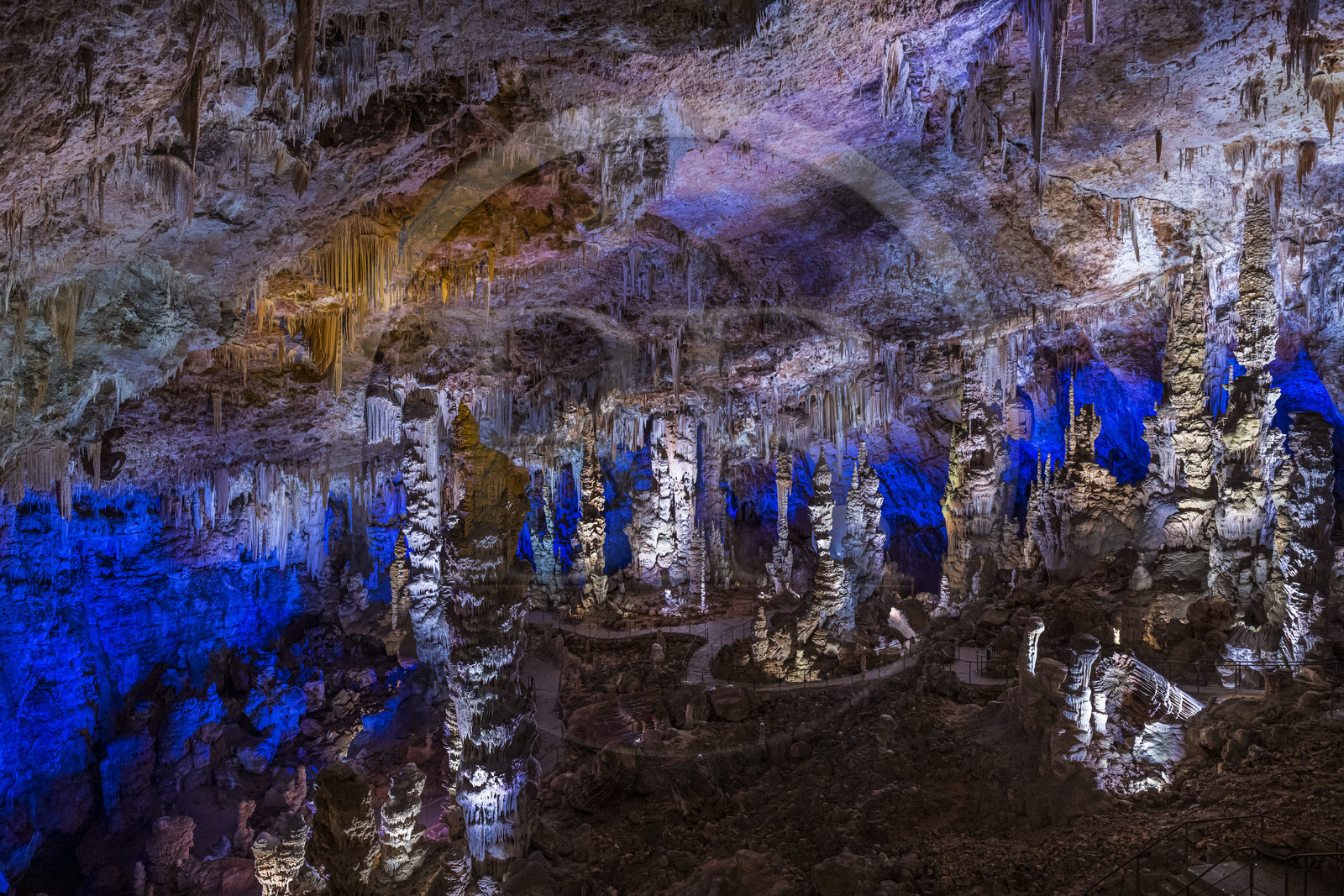 France, Gard (30), Méjannes-le-Clap, grotte de La Salamandre