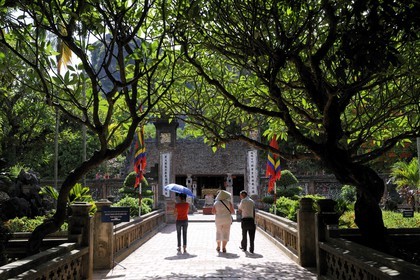 Vietnam, Ninh Binh province, Hoa Lu, Dinh Tien Hoang temple, built in 10th century and restored in 15th century