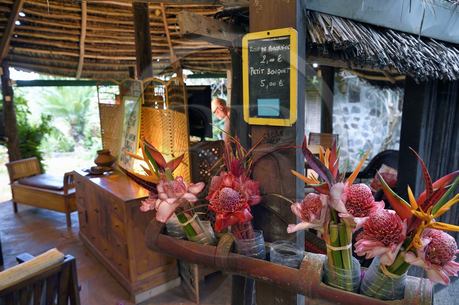 France, Mayotte island (French overseas department), Grande-Terre, Miréréni, Combani forest reserve, Mont Combani cottages
