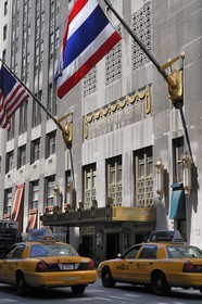 Etats-Unis, New York, Manhattan, Midtown, l'hotel Waldorf Astoria sur Lexington Avenue