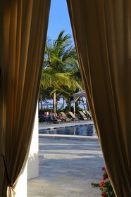 Tanzanie, archipel de Zanzibar, île de Unguja (Zanzibar), côte Sud-Est, Bwejuu, le luxueux Baraza Resort & Spa