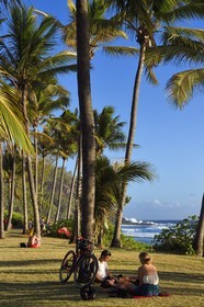 France, Ile de la Reunion, Petite-Ile sur la côte sud, plage de Grand-Anse