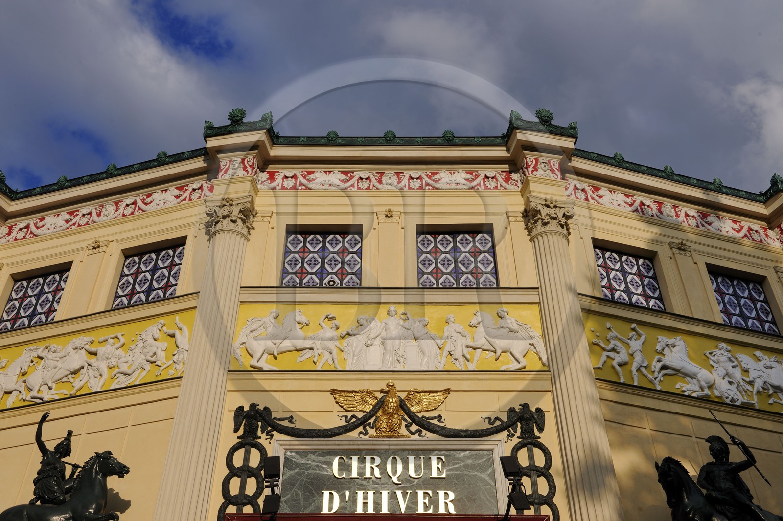 France, Paris (75), le cirque d'Hiver boulevard Beaumarchais