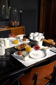 France, Meurthe-et-Moselle (54), Nancy, maison d’hôte La Villa 1901, petit déjeuner