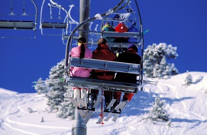 France, Savoie (73), remontées mécaniques aux Arcs