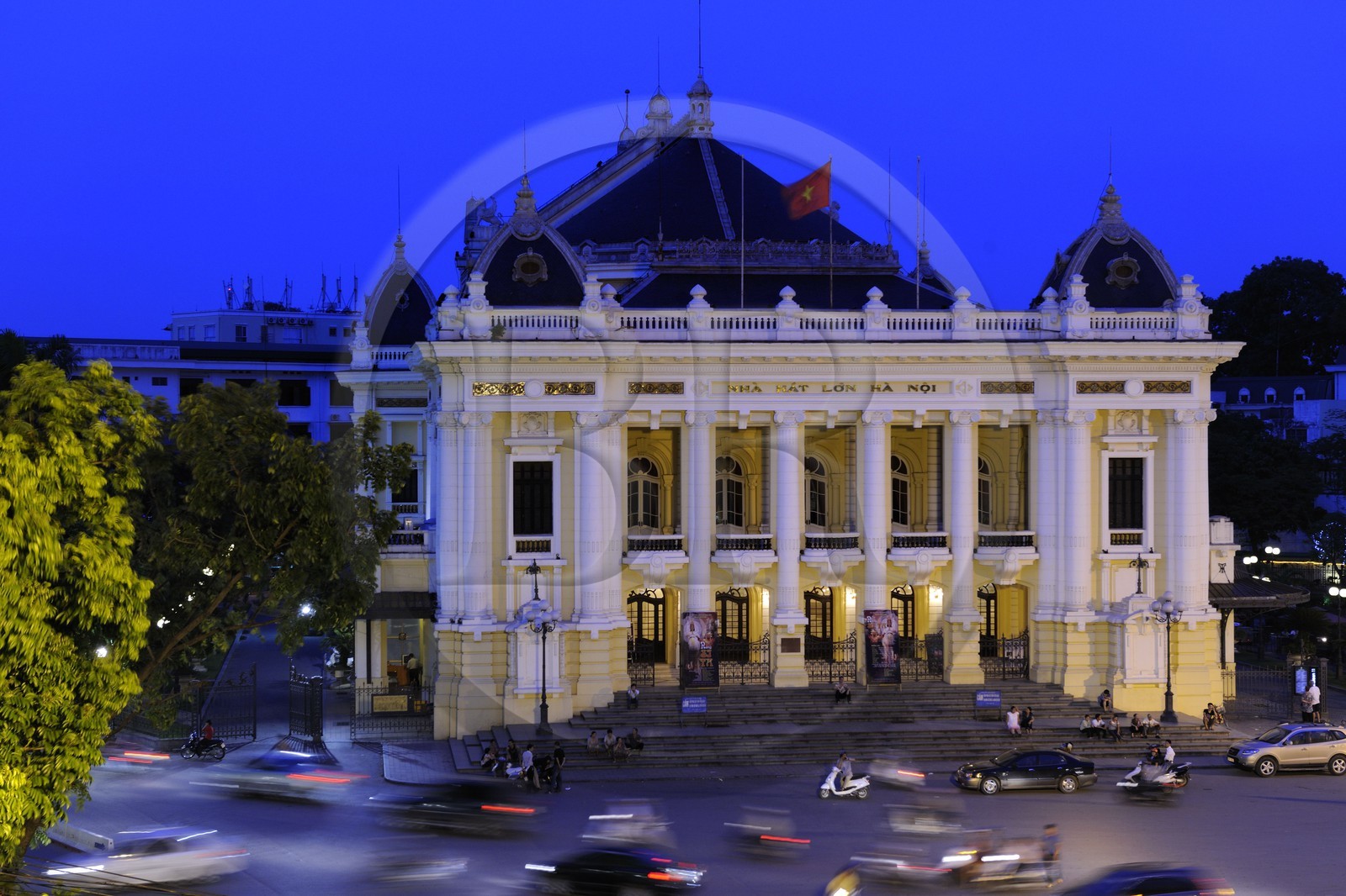 Vietnam, Hanoï, l'opéra de 1911