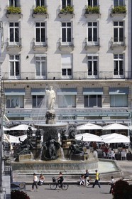 France, Loire-Atlantique (44), Nantes, la place Royale