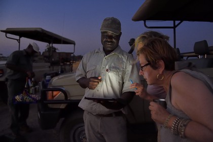 Zimbabwe, Matabeleland North Province, Hwange National Park, Somalisa Camp from African Bush Camps, the guide Michael Padiwa